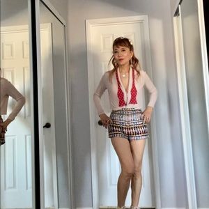 Multi color Milly shorts